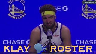 📺 Klay: “I got young guys listening to me”, “reminds me of when me, Steph & Draymond came onboard”
