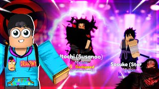 Sulit Ang Grind Para sa Magkapatid na Uchiha | Roblox | Anime Adventures