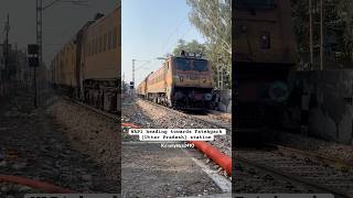 WAP1 locomotive heading towards Fatehgarh (UP) #shorts #ytshorts #train