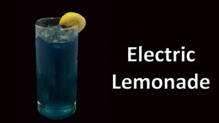 Electric Lemonade Cocktail Drink Recipe