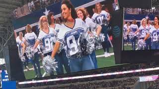 60th anniversary of Dallas Cowboys cheerleaders halftime show 11/14/21 Cowboys v