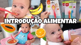 COMEÇAMOS A INTRODUÇÃO ALIMENTAR