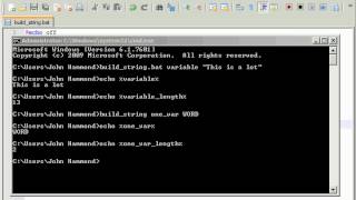 Batch 60 Modifying "Create String" Function