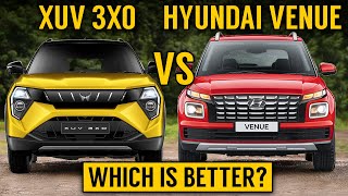 XUV 3XO Vs Hyundai Venue | Mahindra xuv 3xo vs venue facelift | comparison | Venue 2024 vs xuv 3xo