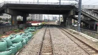 台鐵 南臺南站路段地下化工程撥軌段切換施工 東正線切換工程 行駛線路