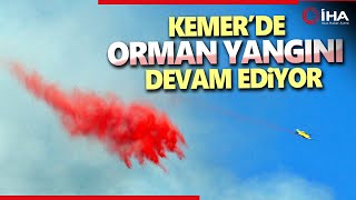 Kemer'deki Orman Yangınında Son Durum!