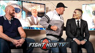 Big John Fury RAGES \u0026 Almost Punched Oleksandr Usyk At Live Interview