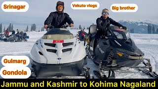 #vekutovlogs Snowmobile Experience ❄️ Traveling back to Nagaland from Jammu and Kashmir