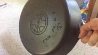 Griswold large block logo no. 8 skillet