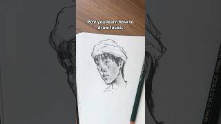 POV you learn how to draw faces #art #illustrators #ilustrator #sketch #drawing