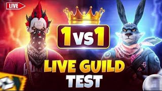 Free Fire Live 👻 Garena Free Fire ☠️ GUILD TEST LIVE #freefire #freefirelive