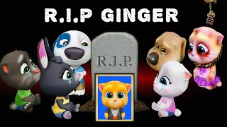 R.I.P Ginger 😭 - My Talking Tom \u0026 Friends - NOT AMONG US💔 |Best Funny Gameplay