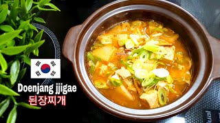DOENJANG JJIGAE 된장찌개 | How to make Doenjang Jjigae korea famous food