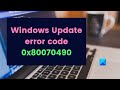 Fix 0x80070490 Windows Update error code