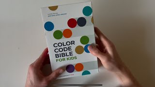 Color Code Bible for Kids Review (Thomas Nelson)