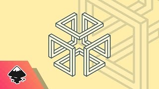Inkscape Tutorial: Abstract Cube Logo