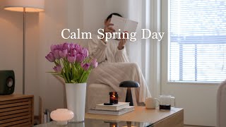 Calm Spring Day 🌷I Daily life in Finland I A day of cleaning and baking I slow living