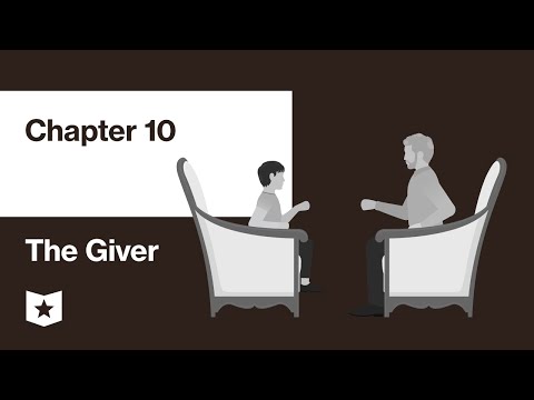 What happens in chapter 10 the giver?