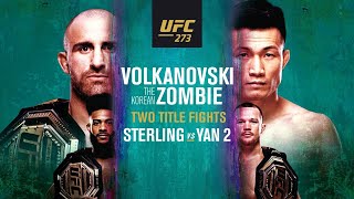 UFC 273 Volkanovski vs  Korean Zombie Prediction