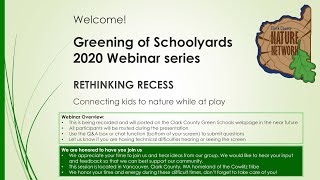 CCNN GOSY 8 Rethinking Recess