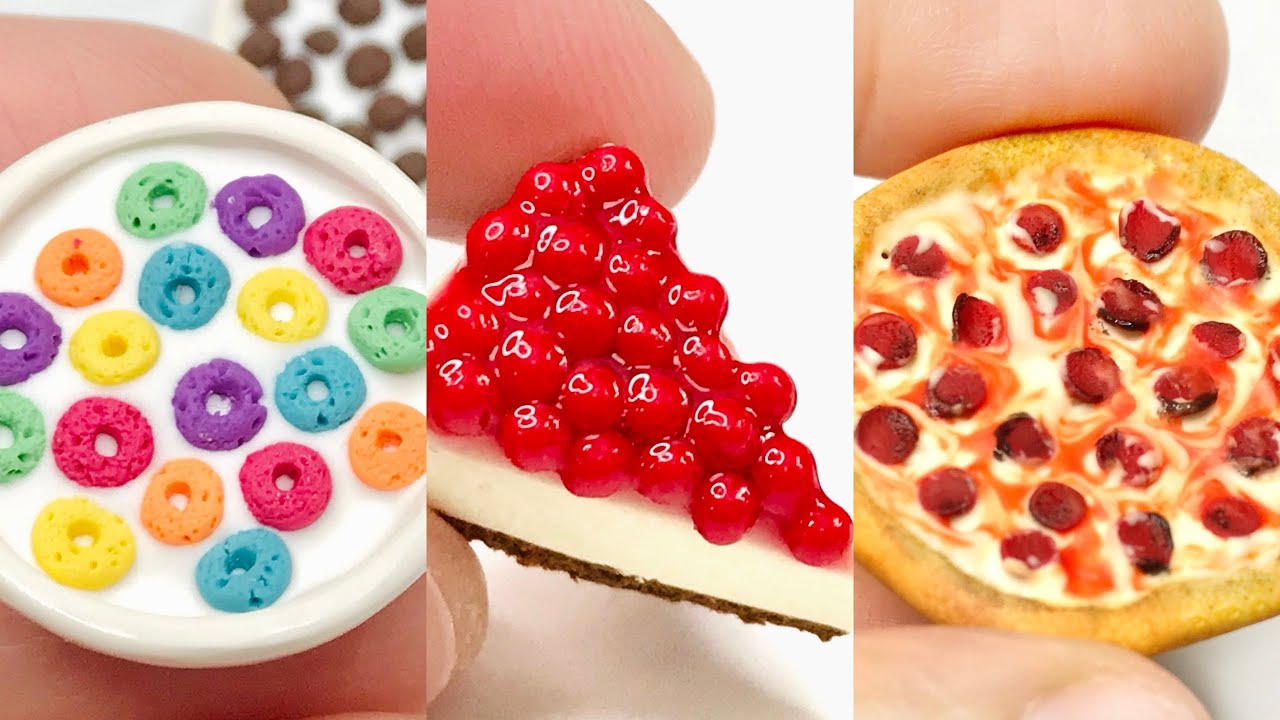 Realistic Polymer Clay Food