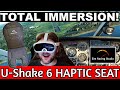 UShake6 HAPTIC Seat Review! Flying will NEVER be the same! MSFS PICO 4 Flight test and VERDICT