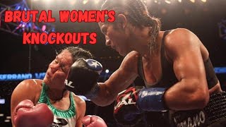 Women's Most Brutal Knockouts in MMA #fight #knockouts #adrenaline #women