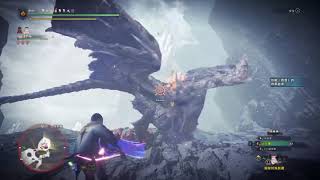 Mhw 煌黑輕弩　vs 聚魔冰咒　超簡單暴力