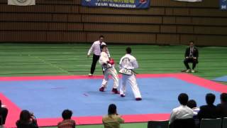 -64kg Sparring Final Match (23th All Japan Taekwondo Championship)