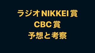 ラジオNIKKEI賞とCBC賞の夏競馬予想と雑談 #競馬 #競馬予想