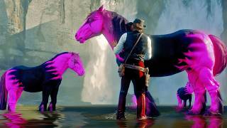 Arthur Tames a Stunning Black and Magenta Horse at Brandywine Drop! Rare Horse Location Guide