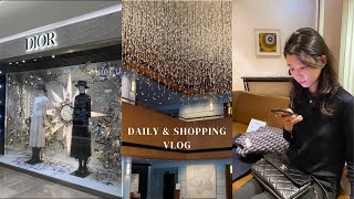 [VLOG] 디올 쇼핑 / 소설한남 / Dior Shopping / Korean michelin ⭐️ restaurant / Shilla hotel / 일상 vlog