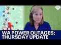 PSE talks power outages due to WA bomb cyclone: Thursday update | FOX 13 Seattle