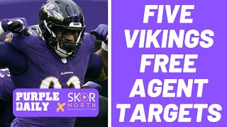 Five Minnesota Vikings free agent targets