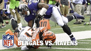 Steve Smith with a Beast Catch-and-Run 50-Yard TD | Bengals vs. Ravens | NFL