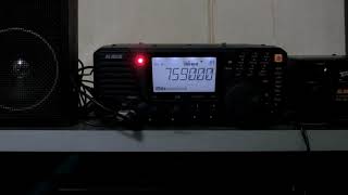 韓国地下局　自由北韓放送　オープニング　7590kHz