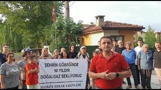 “Şehrin göbeğinde 10 yıldır doğalgaz bekliyoruz”