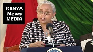 Margaret Kenyatta FULL SPEECH at KWS during CONSERVATION HEROES DAY!!!