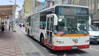 高雄客運60路 覺民幹線 往駁二藝術特區 高雄車站(建國路) 出站(KKB-8081)