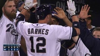 SF@SD: Myers hits a go-ahead double to right field