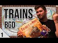 The Train Game - Ticket to Ride #1 | The Board Game Day