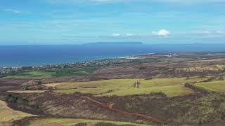 Kauai - View from the ridge on the way to Waimea.  Niihau in the distance.