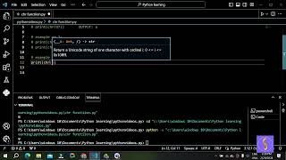 (MM) Understanding the chr() Function in Python