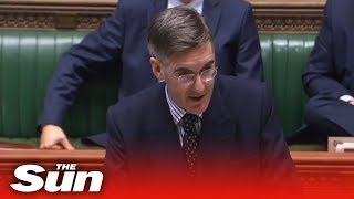 Jacob Rees-Mogg responds to the Shadow Leader of the House during his House Business statement
