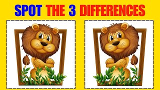 3つの間違いを見つけて！find the 3 difference