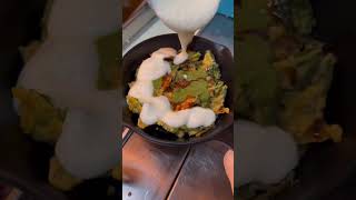 Healthy Palak Chaat 🥬 #viral #food #trending