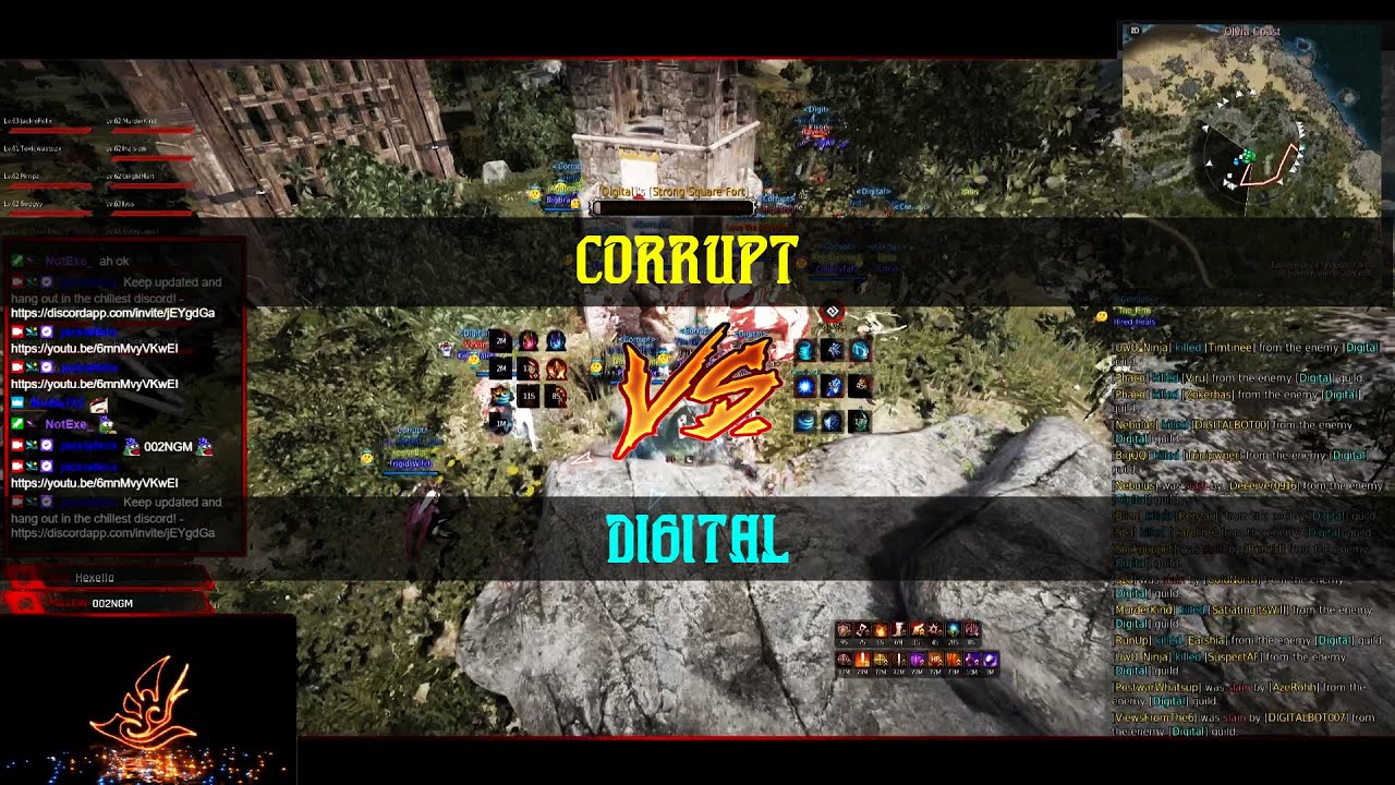 Bdo Node War Corrupt Vs Digital Youtube