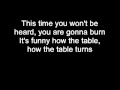 Bullet For My Valentine-Alone lyrics