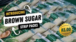 Illovo Sugar Unveils: Brown Sugar Strip Packs for On-the-Go Sweetness at R3!