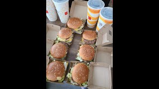 McDonald's Binge (Belly stuffing)